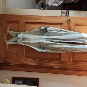 BONGO Light Blue Denim Overalls